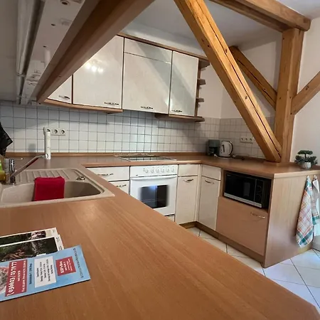 Apartmán Zur Elster Landruhe Berga (Thuringia)